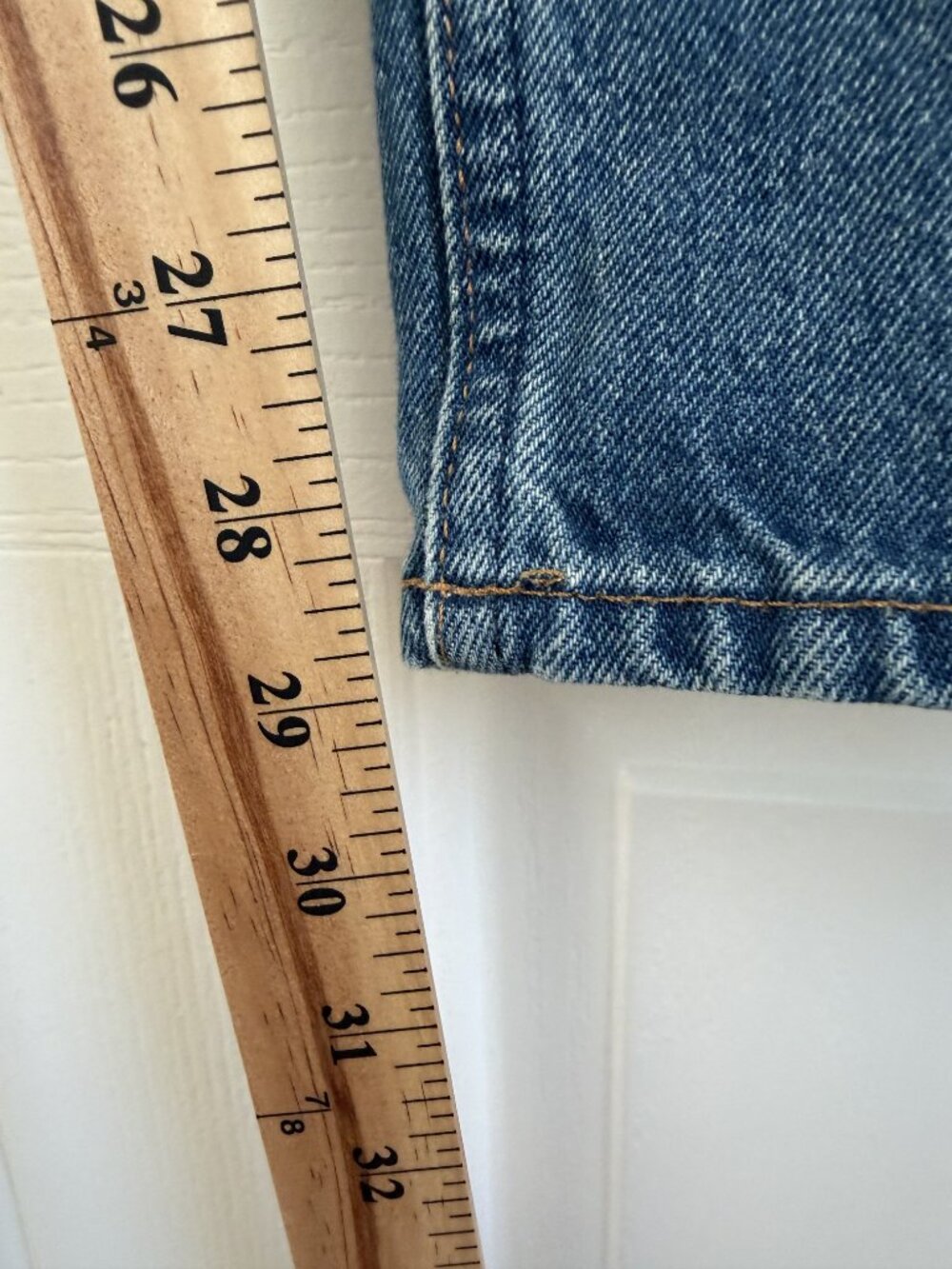 Alex Mill Carla High Rise Straight Jeans Vintage 28 - Picture 8 of 14
